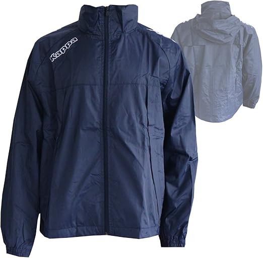 dark blue kappa jacket