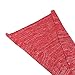 Feiuruhf Mermaid Tail Blanket for Adults Teens Kids Crochet Snuggle Mermaid All Seasons Sleeping Blanket (red)