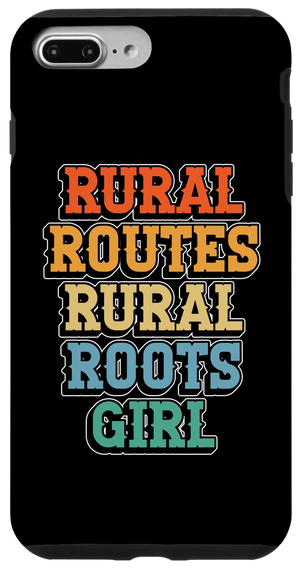 iPhone 7 Plus/8 Plus Village Rural - Kid Small Town Case