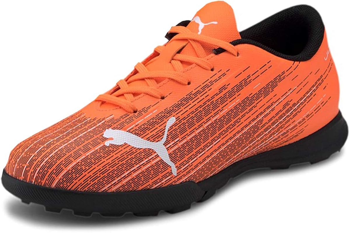 PUMA Junior Soccer Shoes Ultra 4.1 TT JR 106103 01 Orange Amazon.fr