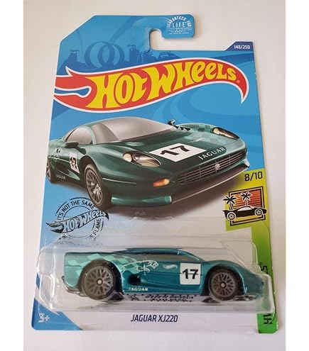 Amazon.com: Hot Wheels 2001 #161 Jaguar Xk8 with Pr5 Hubs 1:64