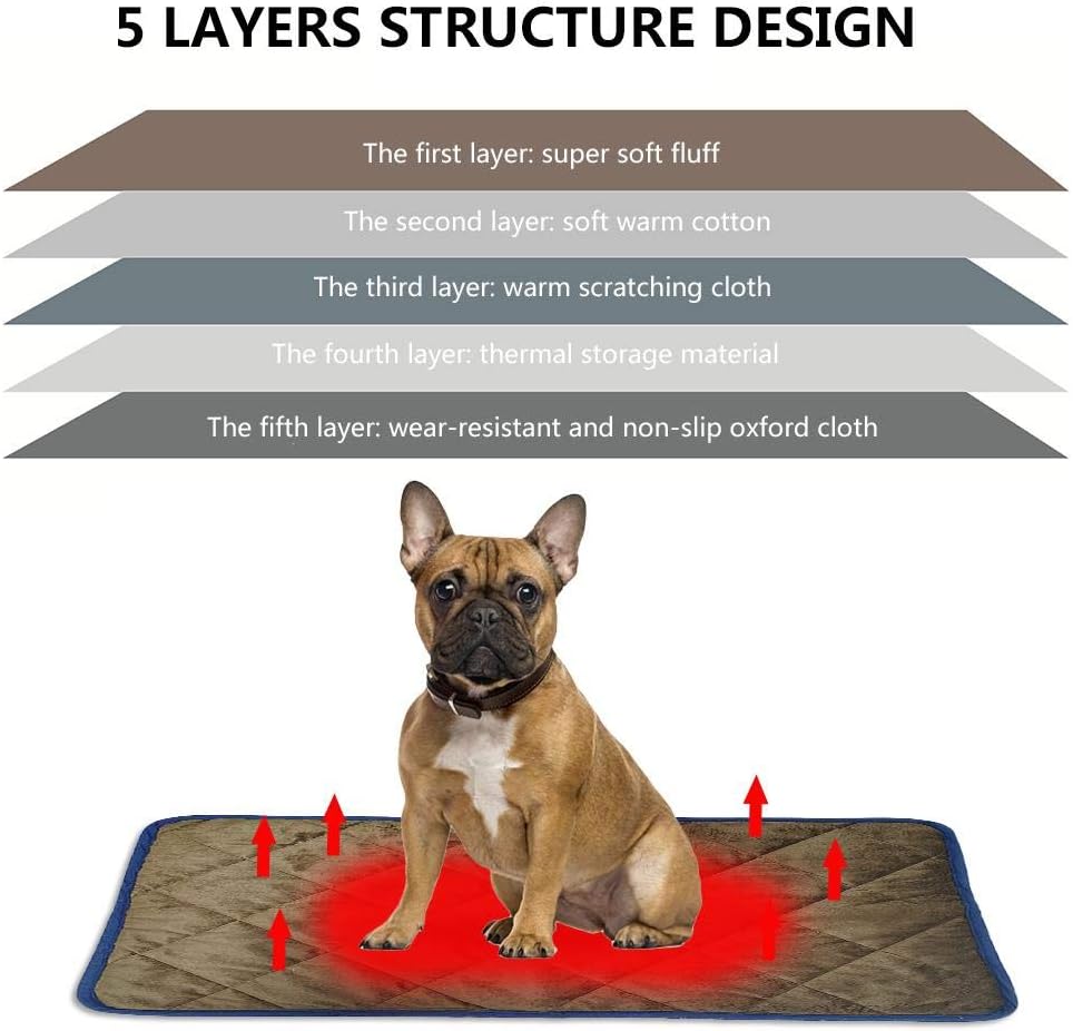 Pets Self Heating Pads Warming Pet Bed Mat Blanket Cat Dog Bed Comfortable Pet Thermal Mat For Sofas Floors Pet Beds S M L Pet Supplies Beds Furniture Urbytus Com