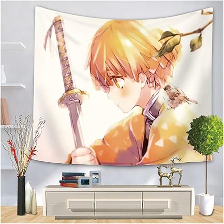Amazon Co Jp 鬼滅 の壁飾りタペスト タペストリー アニメ 個性柔軟布質ポスター 壁装飾壁画 グッズ 萌え商品 ルーム 部屋装飾寝室壁アート ファッション 装飾店雑貨固定ピンクリッ 10 100 150cm Generic