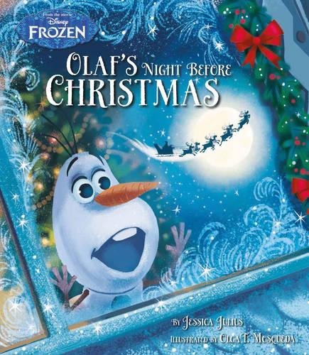 "Disney Frozen Olaf's Night Before Christmas" 