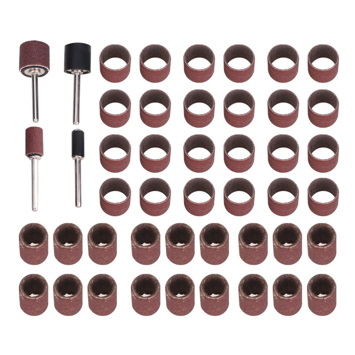 - Rotary Drum Replacement Die Machine Any Rings Circle Rod Connecting Nail Wheel Flap Cloth Fits Dog Emery Drill Drills Pet Bands Ring, Grinding Attachment