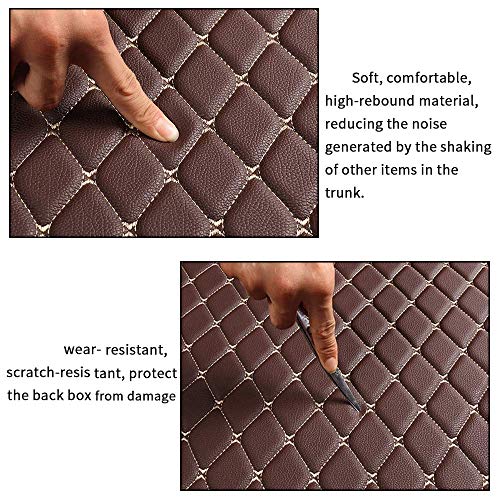 Tuqiang Op maat gemaakte kofferbakmatten voor Macan 2014-2018 3D-volledige bedekking, leer, kofferbakbescherming… - Afbeelding 6