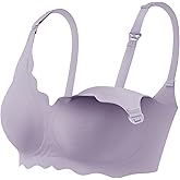 haakaa Nursing Bras for Breastfeeding, Ultra-Comfort Seamless Maternity Bra with Jelly-Strip Support