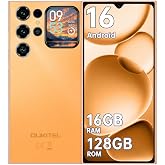 OUKITEL C62 Unlocked Phones Dual-Screen Android 16 Smartphone 2026 | 6.88&rdquo;HD+1.81" Smart Rear Display, 16GB RAM 128GB ROM,120Hz Refresh Rate, 5150mAh Battery, 13MP+5MP Dual SIM GPS, for T-mobile
