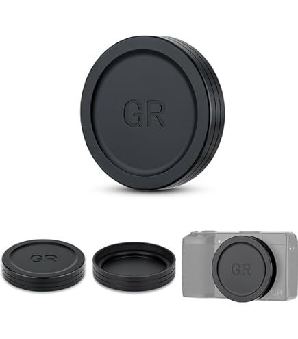 Haoge LAR-GR 49mm Objektiv Filter Adapter für RICOH GR III GRIII GR3 Kamera