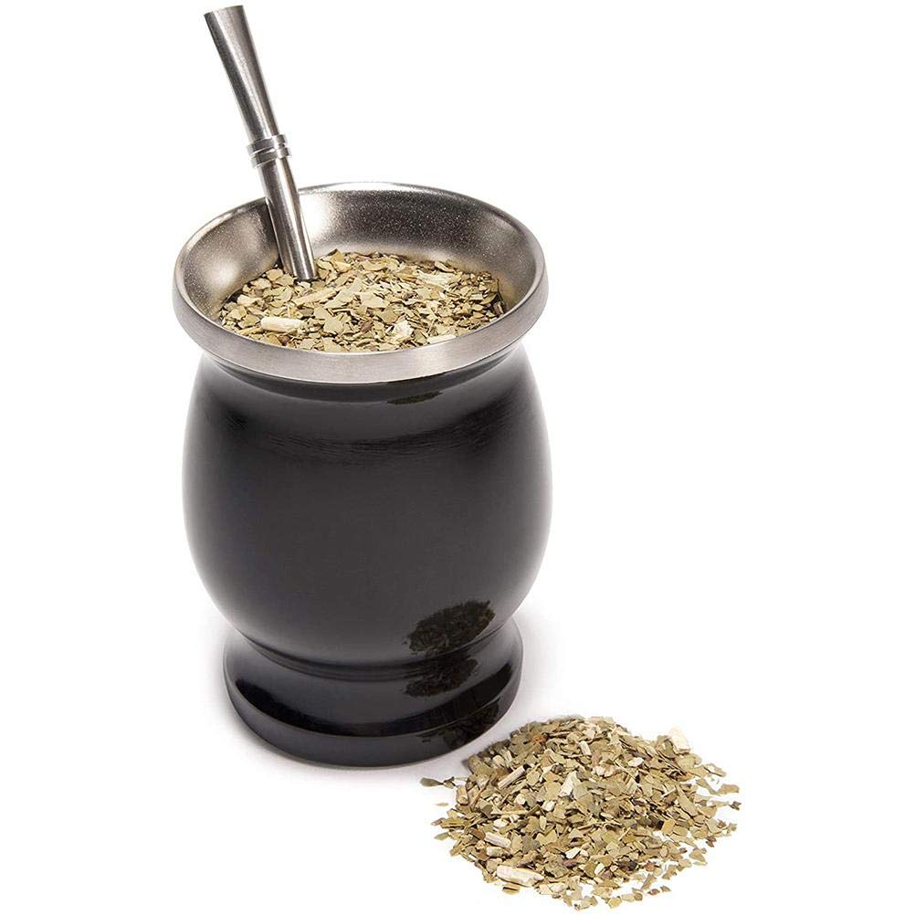 HAOXUYerba Mate Gourd Cup Stainless Steel Tea Cup Insulation Cup