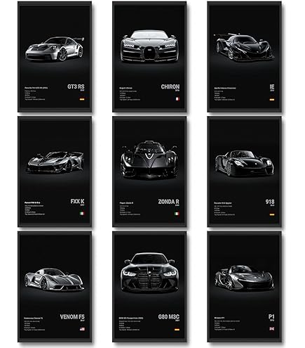 Amazon.com: Black 300zx JDM Wall Art for Japanese Tuner Car Fans