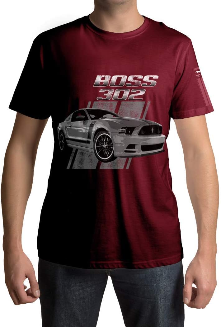 Official Licensed Ford Mustang Boss 302 Men's T-Shirt