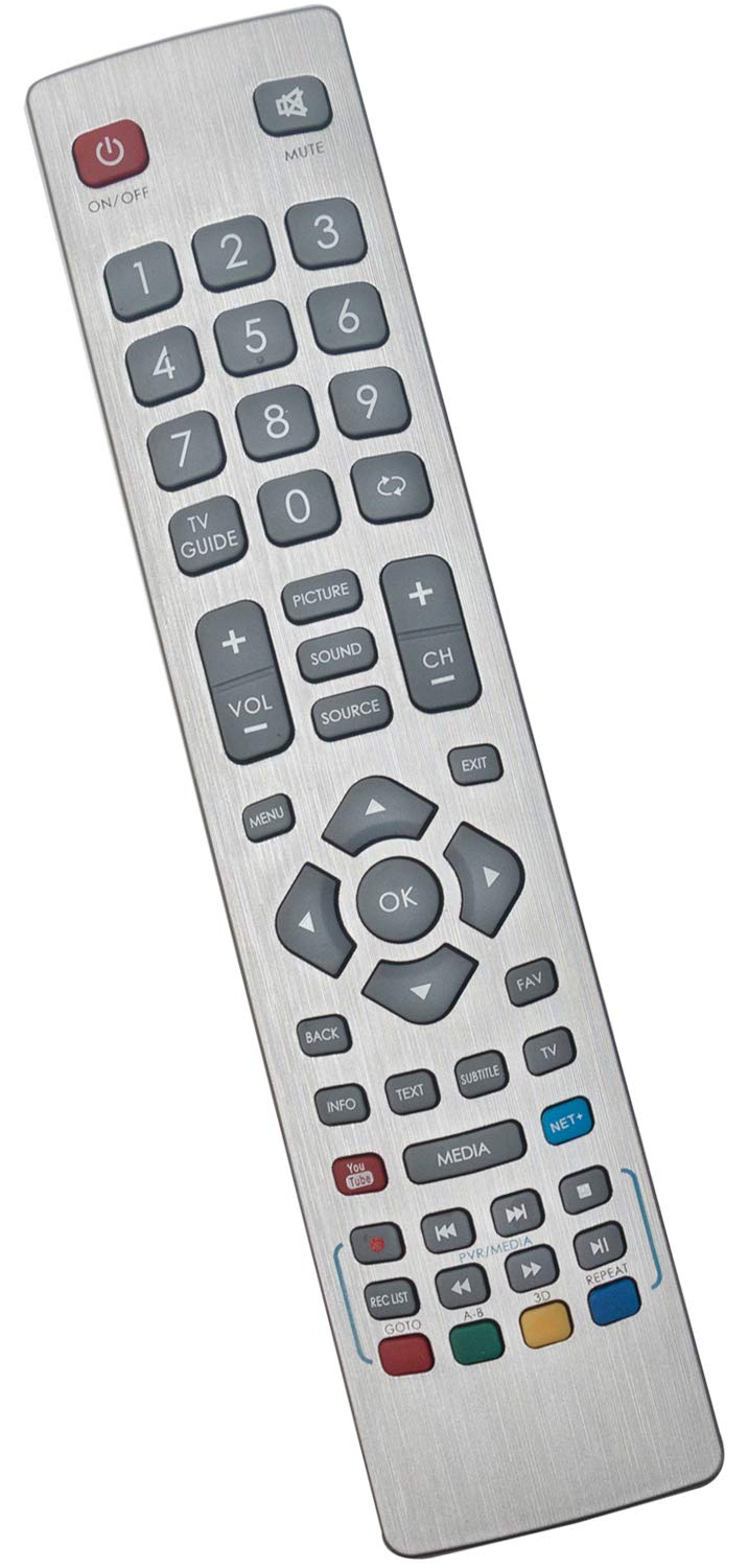 ALLIMITY SHW RMC 0003 Remote Control Replace for Shapr Aquos TV LC-32CFE6241K LC-40CFE6241K LC-43CFE6241K LC-49CFE6241K LC-40CFE6351K LC-55SFE7452K LC-43CFE6451K LC-43CFE6131K