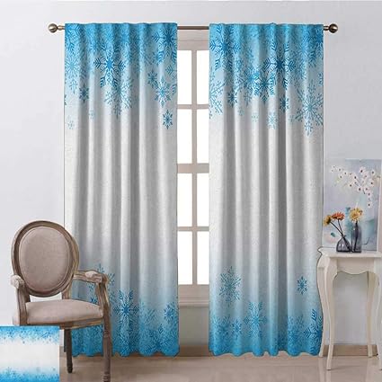 Amazon Com Youpinnong Winter Curtains Pattern Abstract