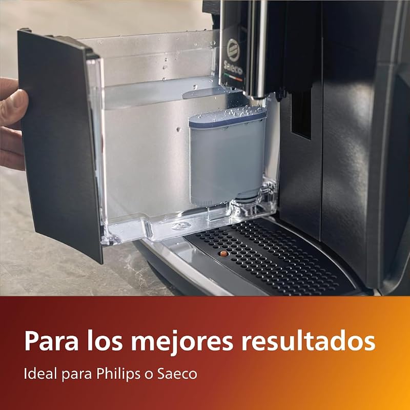 Saeco Filtro de Aquaclean para Cafetera Superautomática, 2 filtros