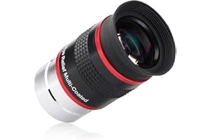 SVBONY Telescope Eyepiece 1.25 inches Telescope Accessory 68 Degree Ultra Wide Angle Astronomy Gifts (20mm)