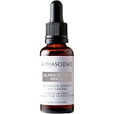 ALPHASCIENCE Alpha Bright Face Serum - For More Radiant Skin - Fragrance-Free &amp; Preservative-Free - 30 ml / 1 fl. oz.