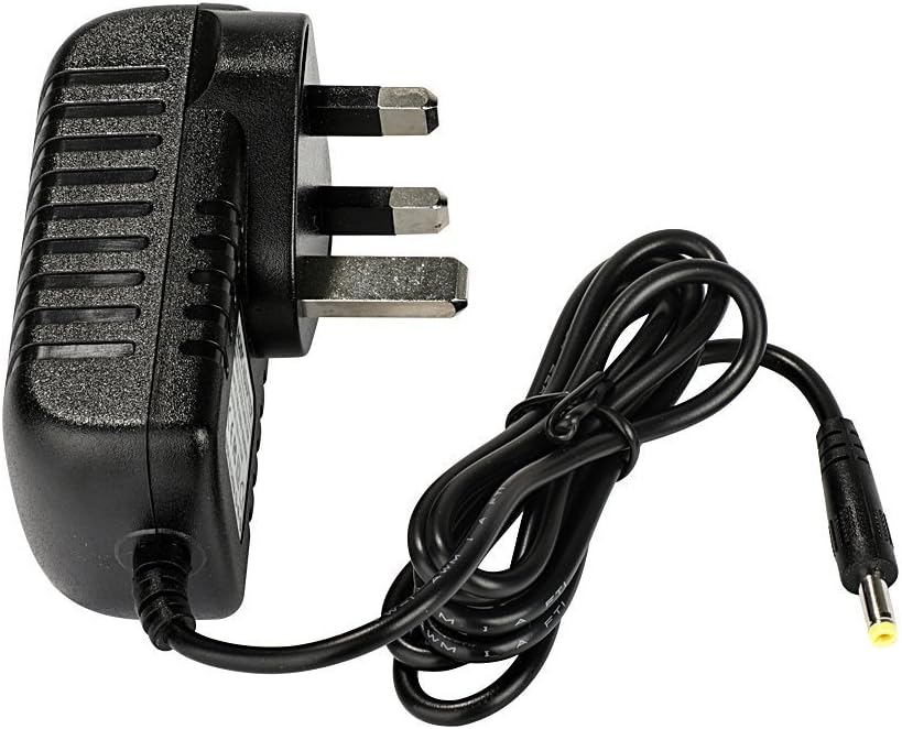 DDAUTO AC adapter wall charger for car DVD players monitors (UK STANDARD PLUG)