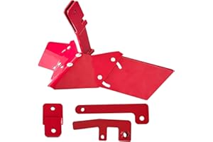 SEASAIL Adjustable Hiller-Furrower Kit for Rear Tine Tillers, Three Link Methods for Husqvarna, Southland, Powermate, Troy-Bilt, and Cub Cadet