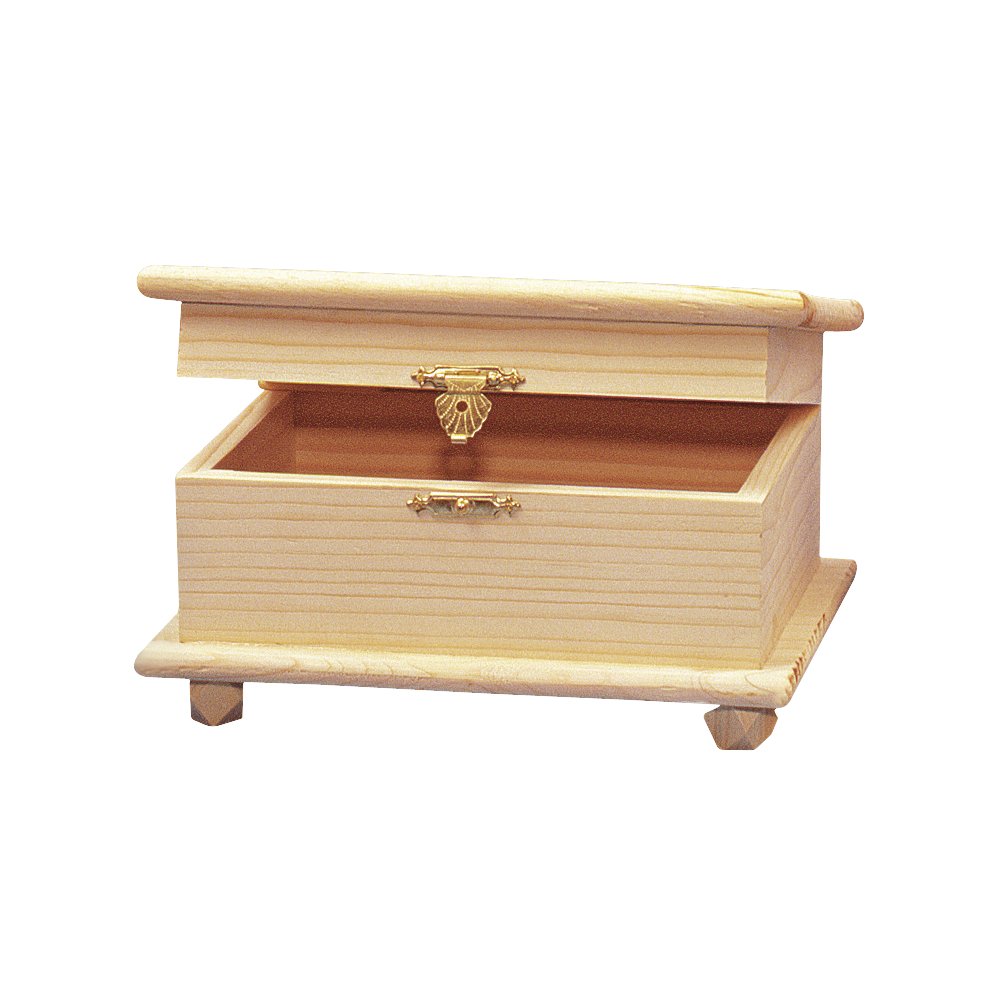 Rayher 6135000 Wooden Box 10.5 x 19 x 13.5 cm