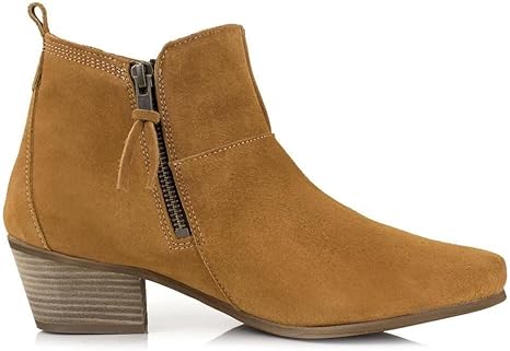 sand ankle boots