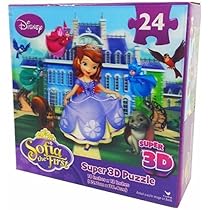Disney Sofia the First Super 3D Puzzle - 24 Piece