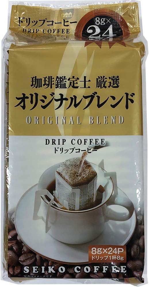 Amazon Cafe工房 カフェ工房 ドリップバッグ 珈琲鑑定士厳選 オリジナルブレンド 8g 24袋 Cafe工房 カフェ工房 コーヒー豆 通販