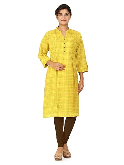 Women's Cotton Straight Kurta