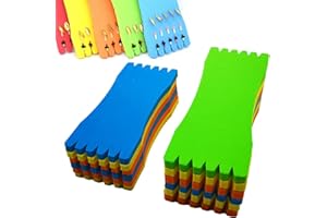 ZUGANIAN 20 Pcs Fishing Leader line Holder Foam Board,Fishing Hook Sponge Keeper,Fishing Winding Line Board,Fishing Hook Keep