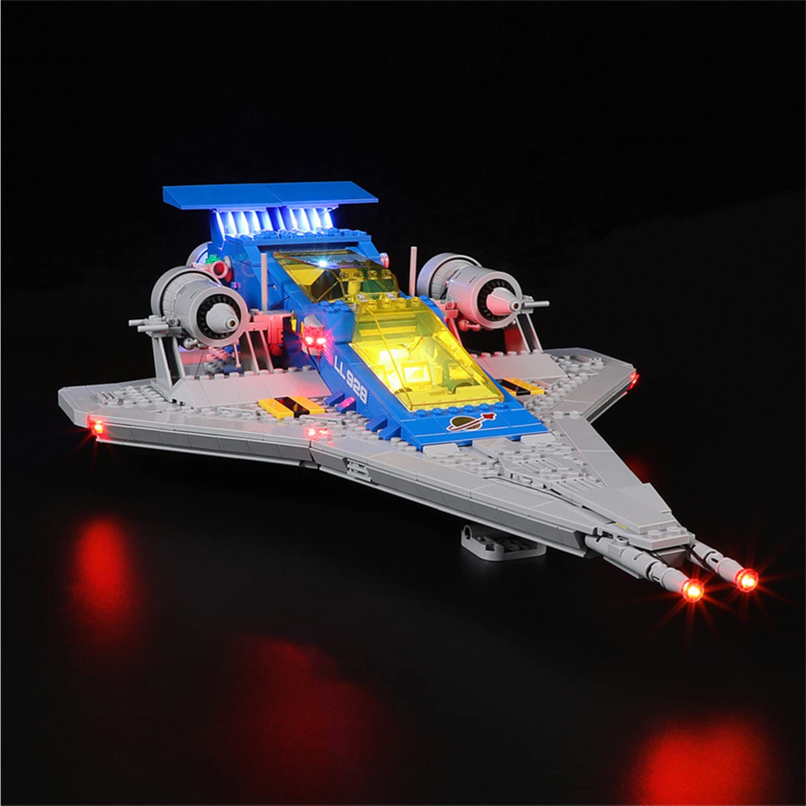GEAMENT LED Light Kit Compatible with LEGO Galaxy Explorer - Lighting Set for Creator 10497 Model (Building Set Not Included)