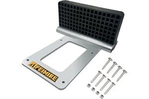 FEIMIRE Aluminium Universal Transom Trolling Motor Mount bracket for Kayak, Canoe & Small Boat