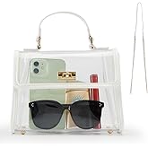 VUIASK Clear Bag For Stadium Approved, Clear Purse, Trendy Gift, Shoulder Bag & Fashion Handbags