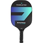 Paddletek Bantam TS-5 Pro Pickleball Paddle | Professional Pickleball Paddles with Honeycomb Core, Textured Fiberglass Epoxy Hybrid Surface, Bantam SRT Core &amp; High Tack Performance Grip