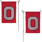 Desert Cactus The Ohio State University TOSU Garden Flag – 19 x 12 inch Ohio State Buckeyes Banner, For Outdoor Display and Events (Design A)