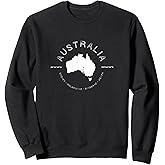 Australia Retro Vintage Sydney Melbourne Graphic Sweatshirt