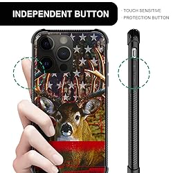 TnXee Compatible with iPhone 14 Case,Deer Hunting