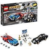 LEGO Speed Champions 6175279 2016 GT & 1966 Ford Gt40 75881 Building Kit (366 Piece), Multi