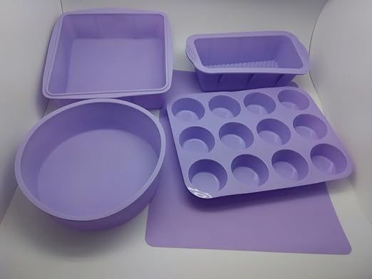 Bandeja de silicona magdalenas ccupcake -12 vasos rojo molde y ...