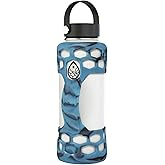 REUZBL Silicone Boot Sleeve Protector with Handle – Compatible with Hydro Flask 40oz, 32oz, 24oz, 21oz – Protective Bottle Bumper for Stainless Steel Water Bottles