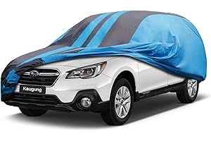 Kaugung Car Cover Waterproof Custom Fit Subaru Outback（1994-2025）, Full Exterior Cover for Automobiles Lightweight Resistant Outdoor Sun UV Rain Dust Snow Wind Protection.