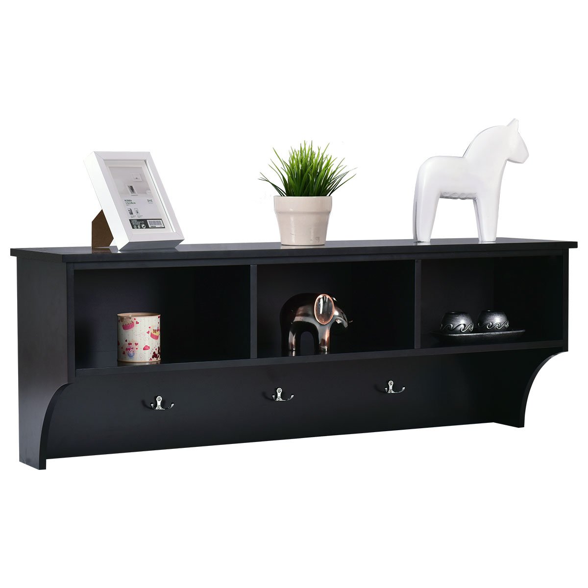 Best Wall Coat Rack With Shelf Cabin