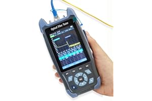 D YEDEMC Mini-Pro 1310/1550nm SM OTDR Mulit-Function Tester Built in OPM/OLS / RJ45 Test/VFL Test Rang 5m-60Km Dynamic Range 24dB/22dB Connector UPC (YD-3000-UPC)