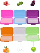 RZJZGZ Dental Wax for Braces - 6 Boxes, Fruit Smell, Gum Protection view 5