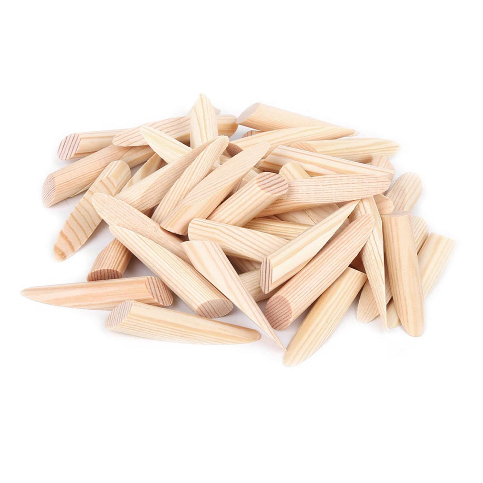 Wooden Pocket Hole Plugs 50Pcs, 9.5mm Solid Pine Wood Screw Hole Plugs for Pocket Hole Jig, Woodworking Accessories for Furniture Repair and DIY Projects