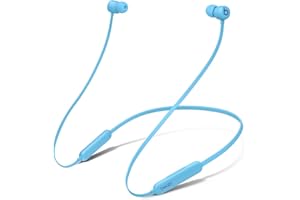 Beats Flex Wireless Earbuds - Apple W1 Headphone Chip, Magnetic Earphones, Class 1 Bluetooth, 12 Hours of Listening Time, Built-in Microphone - Flame Blue