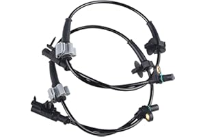 WMPHE Compatible with 2 PCS Front ABS Wheel Speed Sensor Chevy Avalanche Silverado Suburban GMC Sierra Yukon 2007 2008 2009 2010 2011 2012, Cadillac Escalade 2009 2010 2011 2012, OEM 15229012