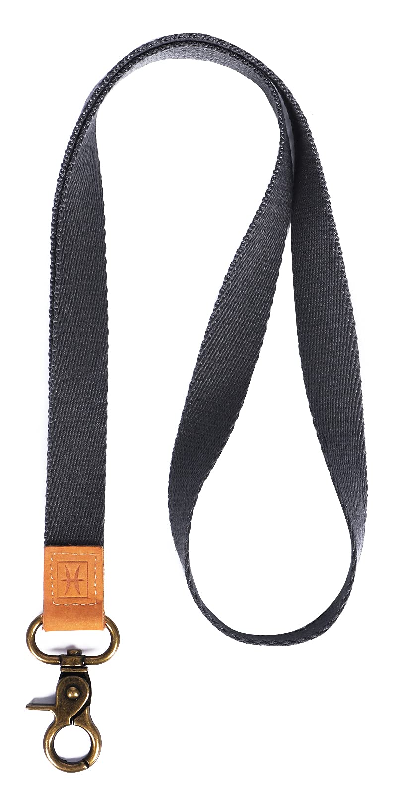 HEZEN Cool Lanyards,Neck Strap Key Chain Holder, Neck Lanyards for Keys,Wallets and ID Badge Holders (Dark Gray) — image 1