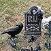 Halloween Haunters 24 Piece Scary Graveyard Tombstone & Skull Prop Decoration Kit Set - 22