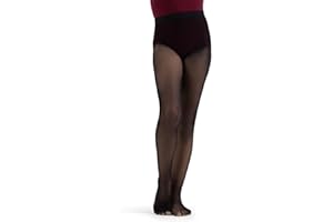 Capezio Big Girls' Studio Basics Fishnet Seamless Tight