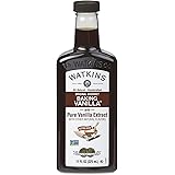 Watkins All Natural Original Gourmet Baking Vanilla, with Pure Vanilla Extract, 11 Fl Oz (Pack of 1) - Packaging May Vary
